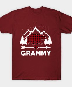 Grammy Bear Buffalo Plaid Matching Family Christmas Pajama