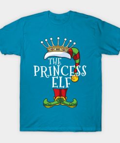Princess Elf Family Matching Christmas Group Funny Pajama T-Shirt