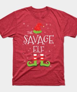 Savage Elf Family Matching Christmas Group Funny Gift