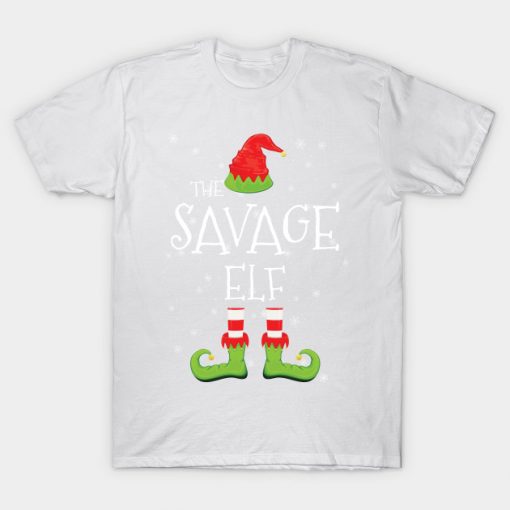 Savage Elf Family Matching Christmas Group Funny Gift