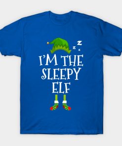 I am Sleepy Elf Funny  Family Christmas