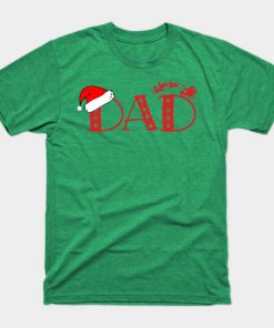 Christmas Family Name 'Dad' Photo Design Shirt