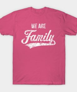 We Are Family (Parents / Father / Mother / Children / Vintage / White)